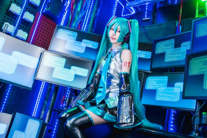 コスプレイヤーしらゆき（しらゆきミク）のTwitter画像37