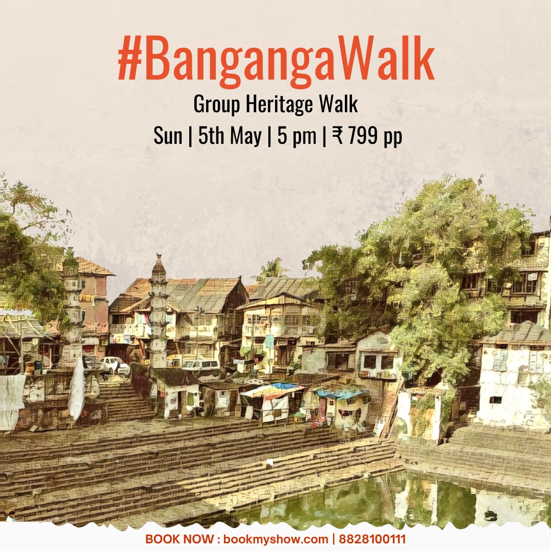 Get introduced to Mumbai’s spiritual side around a sacred water body, only on our #BangangaWalk.

📍Sun | 5th May | 5 PM | ₹799 pp

➡Book now at: Link in bio.
in.bookmyshow.com/activities/kha…

#Walkeshwar #Banganga #Things2DoInMumbai #KhakiTours #ExploreMumbai #HeritageTours…