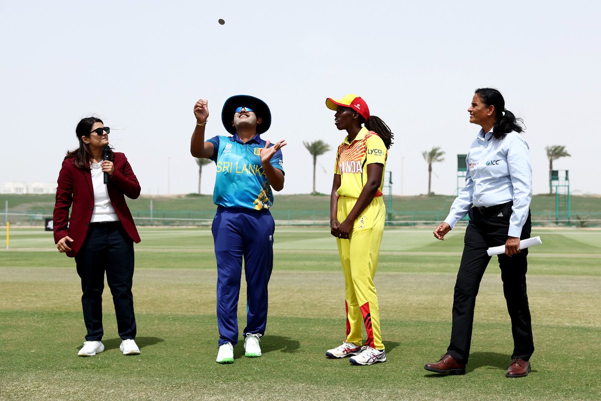 Game 4: Uganda 🇺🇬 vs Sri Lanka 🇱🇰 Sri Lanka wins toss, opts to bat first. Time: 14:00 EAT Watch: icc.tv Live score: icc-cricket.com/matches/242987… #LetsGoVictoriaPearls #IvanCricUpdates