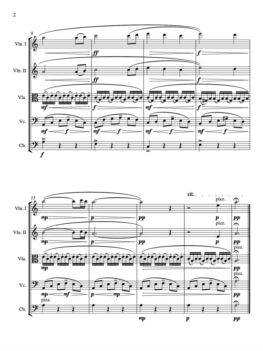 Now in Week 4 of my @BerkleeOnline Music Composition and Orchestration course, I'm excited to share my latest exercise: '4.2 Harmonic Arrangement'. #BerkleeOnline #MusicComposition #Orchestration #Sibelius #AvidTechnology #AvidSibelius @BerkleeCollege | @Avid | @AvidSibelius