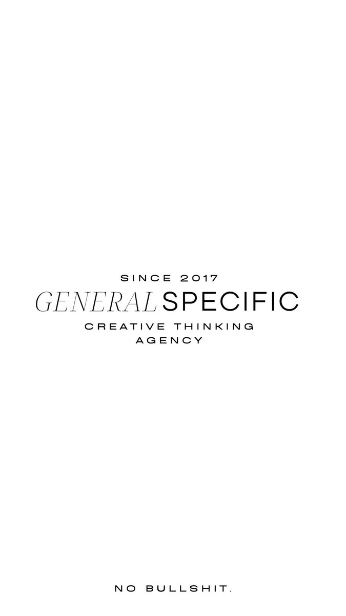 MOVING DIFFERENT. Email: workwith@generalspecificagency.com Creative thinking solutions for agencies and individual brand influencers. 🤍🖤.