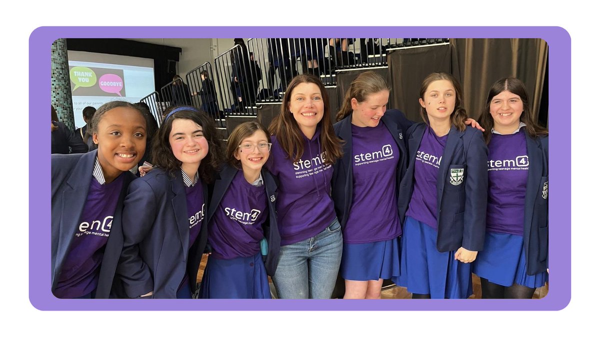 A big thank you to the dedicated students from @uhswimbledon for their tremendous efforts in raising £1100 for stem4 during the @FirstGiveUK competition. Want to know how your school can support stem4 through fundraising? Email education@stem4.org.uk stem4.org.uk/ursuline-high-…