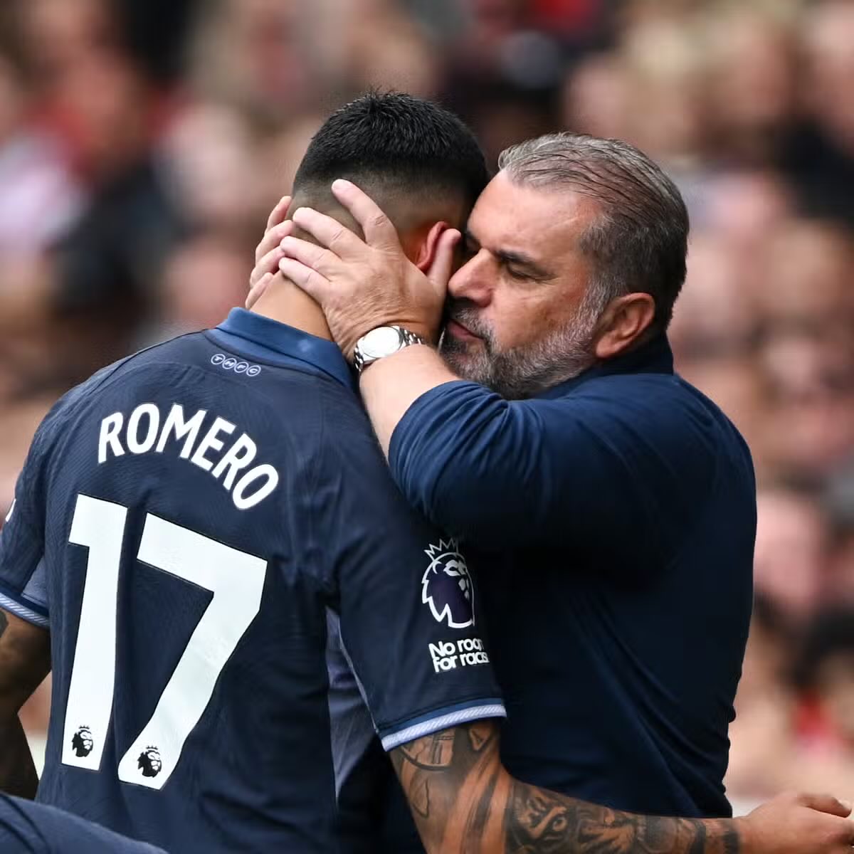 QUOTE 💬 |>> Ange on Cuti Romero: “He’s been outstanding for us, seeing how competitive he is and his qualities as a footballer. He’s a brilliant centre-back and an outstanding person.” #THFC | #COYS | #TTID