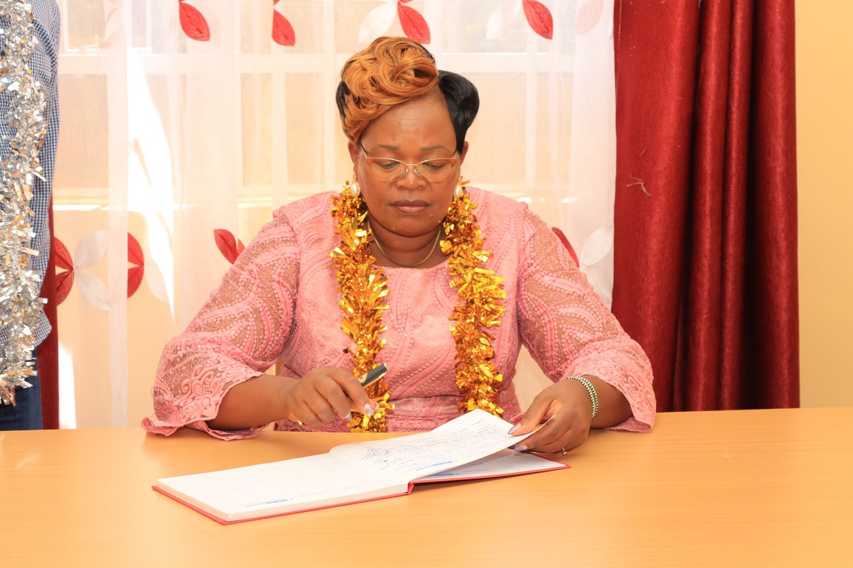 MaryWamaua's tweet photo. At the New Maragua Township Primary School for the official Commissioning of a new Administration Block and celebrations of a successful initiative in the establishment of the institution. 

#MamaNaKazi https://t.co/OyGgDMRYQt