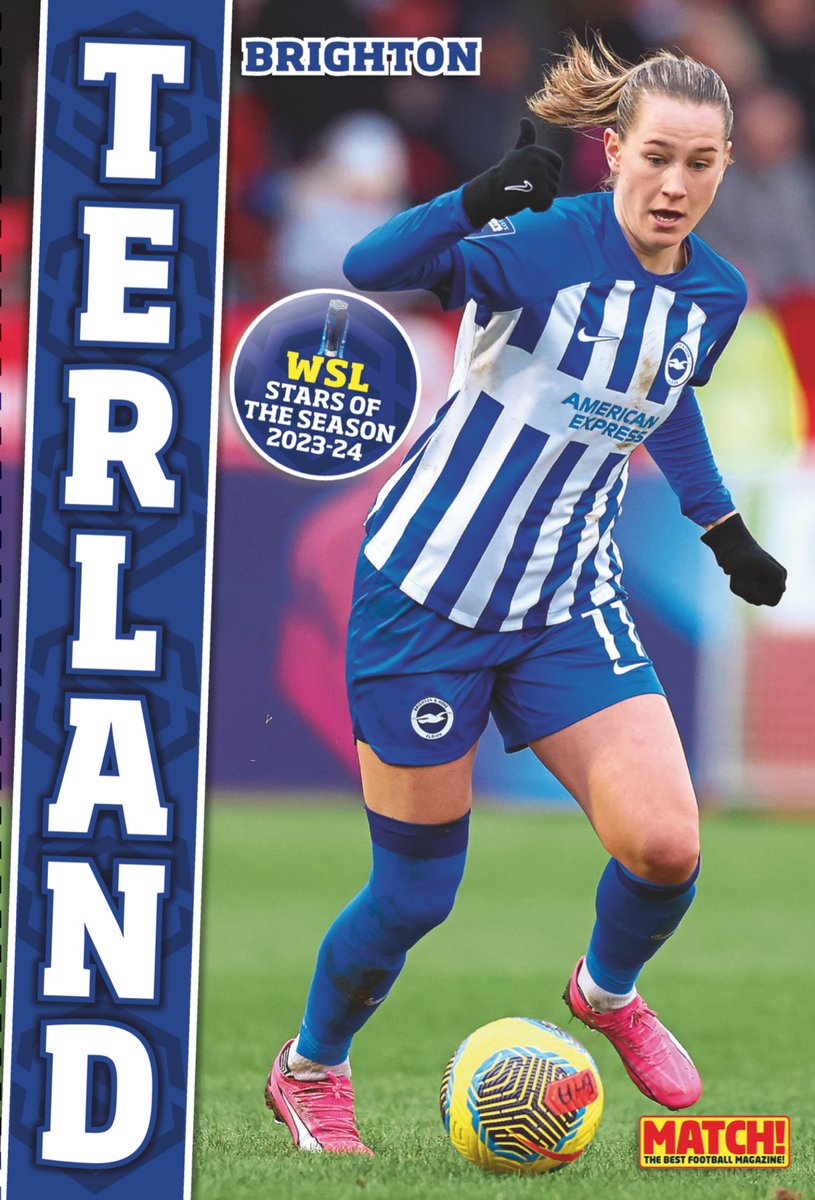 We've got an Elisabeth Terland poster in our May 7 issue, @BHAFCWomen fans! 🥳 In shops or online: shop.kelsey.co.uk/single-issue/m…