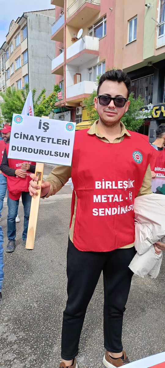 İş Cinayetleri Durdurulsun.. 1 Mayıs 2024, Eskişehir..