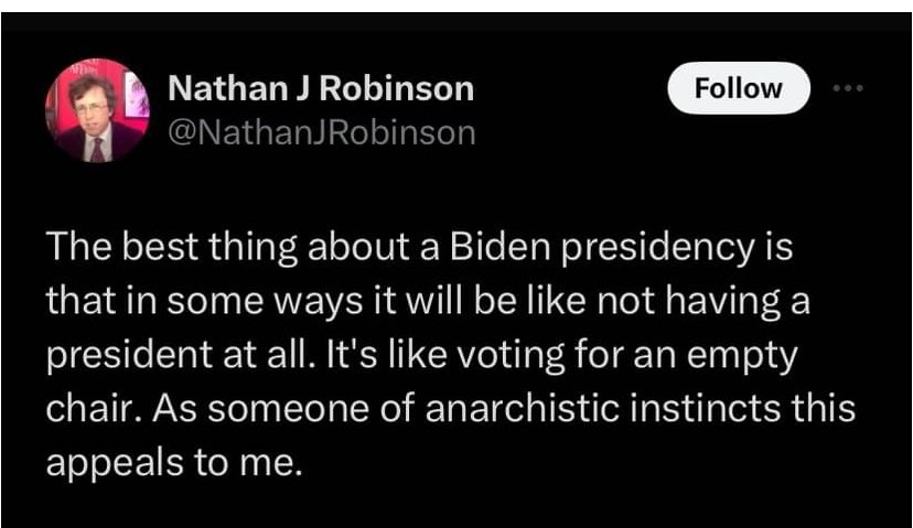 Anarcho bidenism