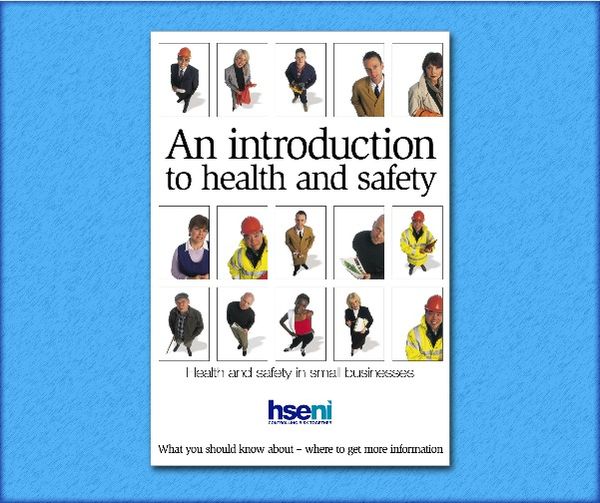 Health and Safety does not have to be complicated, costly or time consuming. Download our info booklet which will help you see what applies to your work: An introduction to health and safety | Health and Safety Executive for Northern Ireland (hseni.gov.uk)