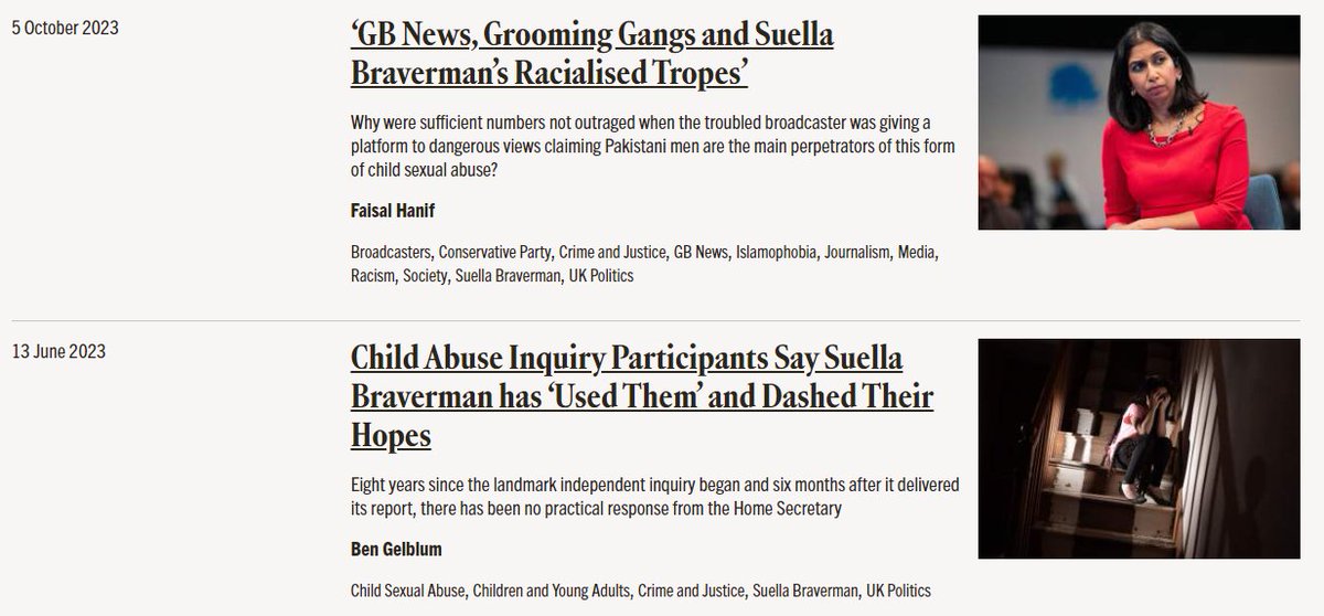 The Byline Times has never reported on child sexual exploitation in Britain *except* to decry commentary on the ethnic make up of the gangs committing the crimes.