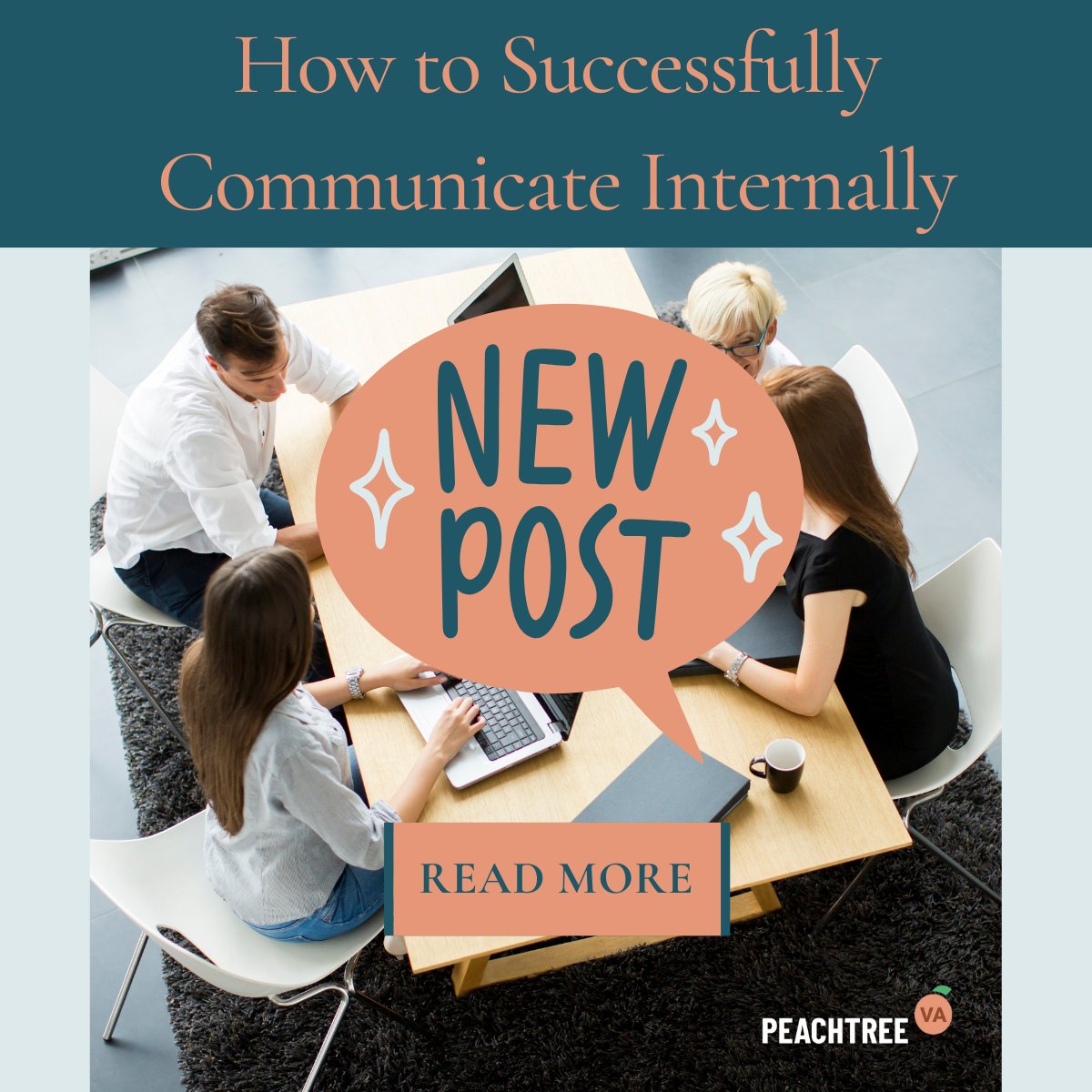 📢✨ Exciting news! 📚 

Our latest blog post 'How To Successfully Communicate Internally' is out now! 

Click the link in the comments to read it now and start fostering stronger connections within your organization! ‘

#InternalCommunication #Teamwork #PeachtreeVA 🍑💬