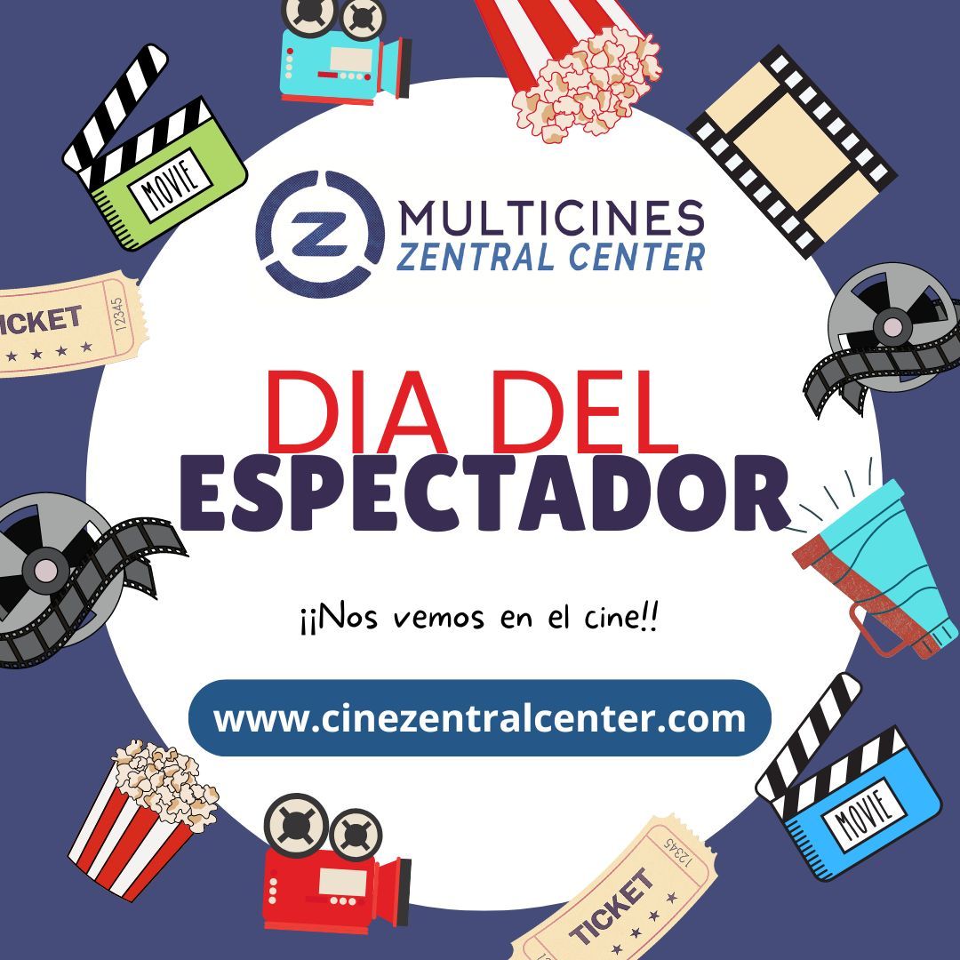 Hoy es festivo!! Síííí
Hoy es día de estrenos!! Síííí
Y además...¡¡HOY ES EL DÍA DEL ESPECTADOR!! Sííí
Ya sabes, entra en 'cinezentralcenter.com' y hazte con tus entradas.

#Diadelespectador #Estrenosdecine #Tenerife #CinesZentralCenter