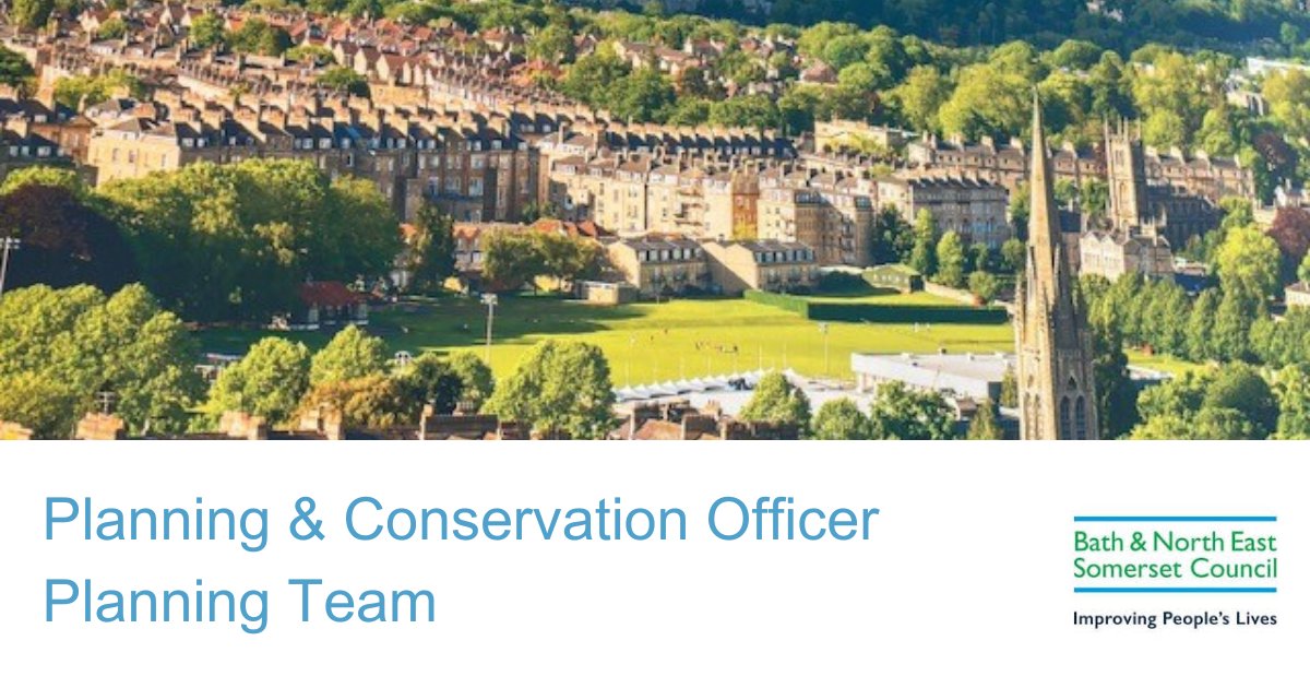 We are looking to appoint an experienced historic build environment professional 

The post involves a range of work including managing and recommending decisions on listed building consent and planning applications.

Apply here:- ow.ly/kU1550R96mu

#bathjobs#bathnesjobs