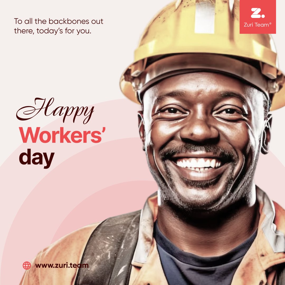 Happy International Workers' day 🥳🥳🥳