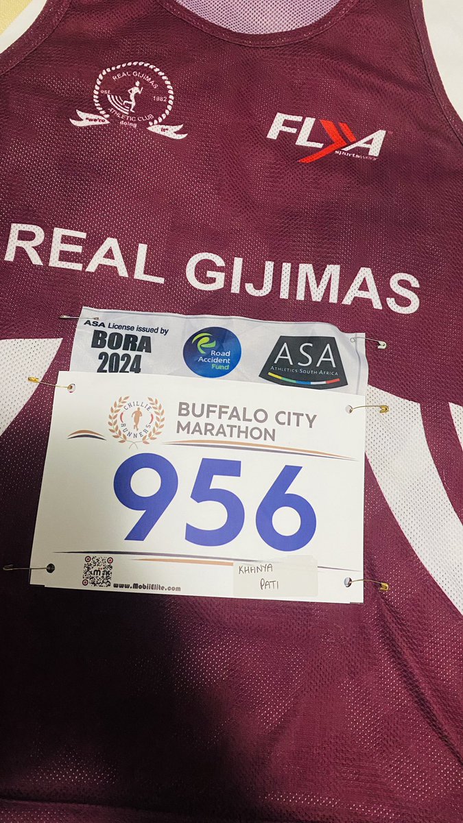Buffalo City Marathon hosted by @ChillieRunners “Uyabab’upele pele 🌶️ “ #FetchYourBody2024 #RunningWithSoleAC #RunningWithTumiSole #TrapnLos