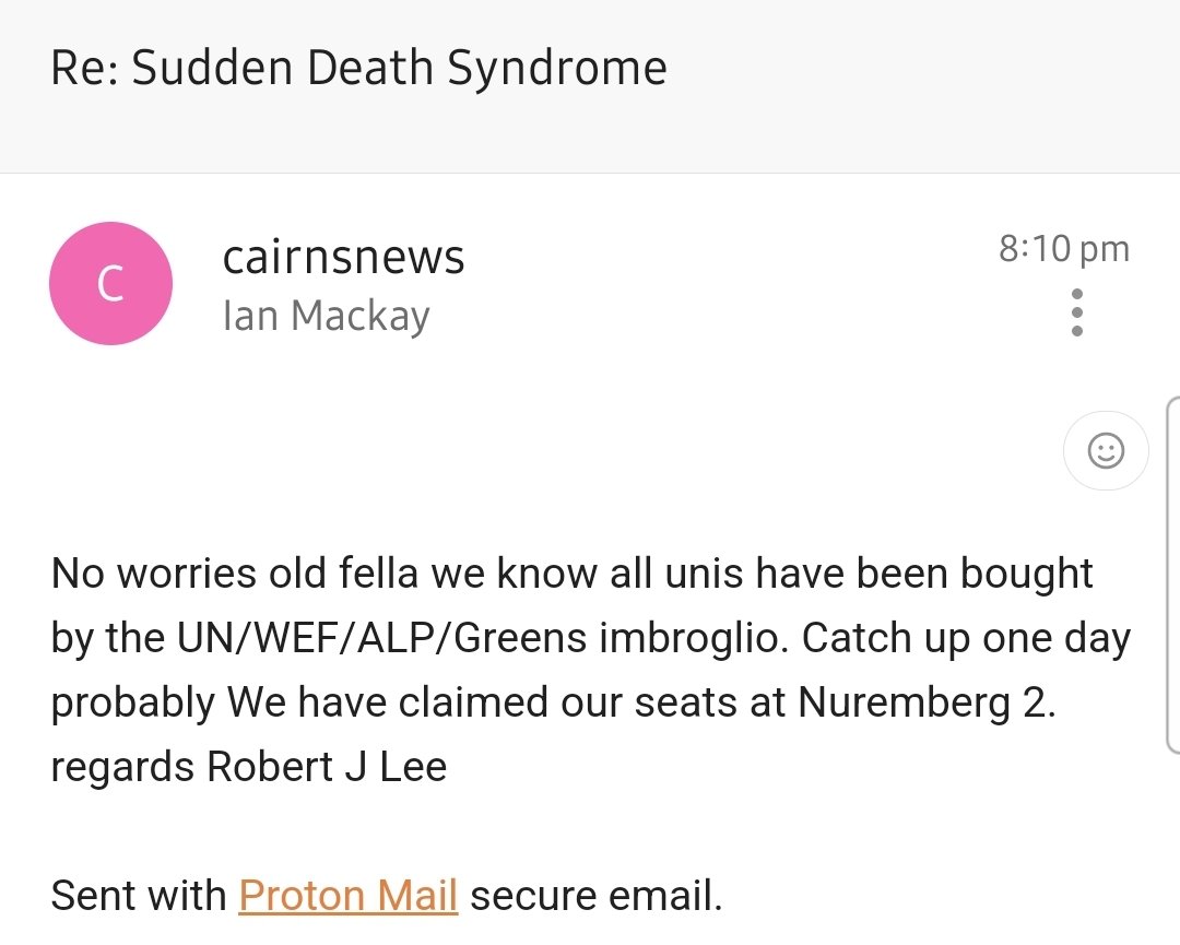 Oh good. Ridiculous people who don't 'believe' in biology have found me by email again. 🙄🤦