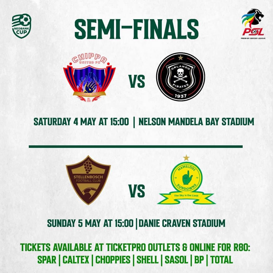 #NedbankCup Update: 🏆 Tickets are selling fast, be reminded to get yours. @TicketProSA : rb.gy/gzuesq