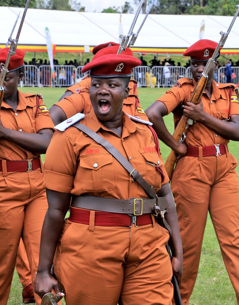 Female Guard Commanders of @UgandaPrisons in today's #InternationalLabourDay2024 Also, recognizing @MoGLSD's ongoing efforts in enhancing access to labor justice: - Promoting wealth creation interventions - Providing professional development & training for all labor officers