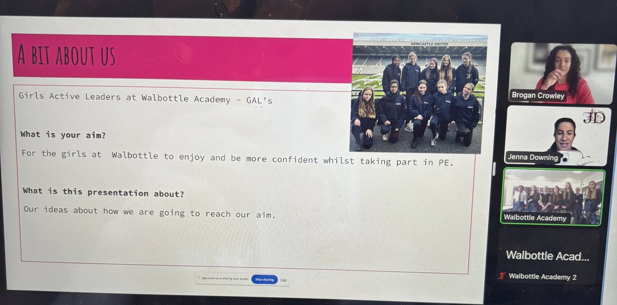 A massive thank you to the GLAMs @NETWalbottle for sharing the fantastic work they have been doing as part of the @YouthSportTrust #GirlsActive programme! It was brilliant to reconnect with you all today 😀 🌟