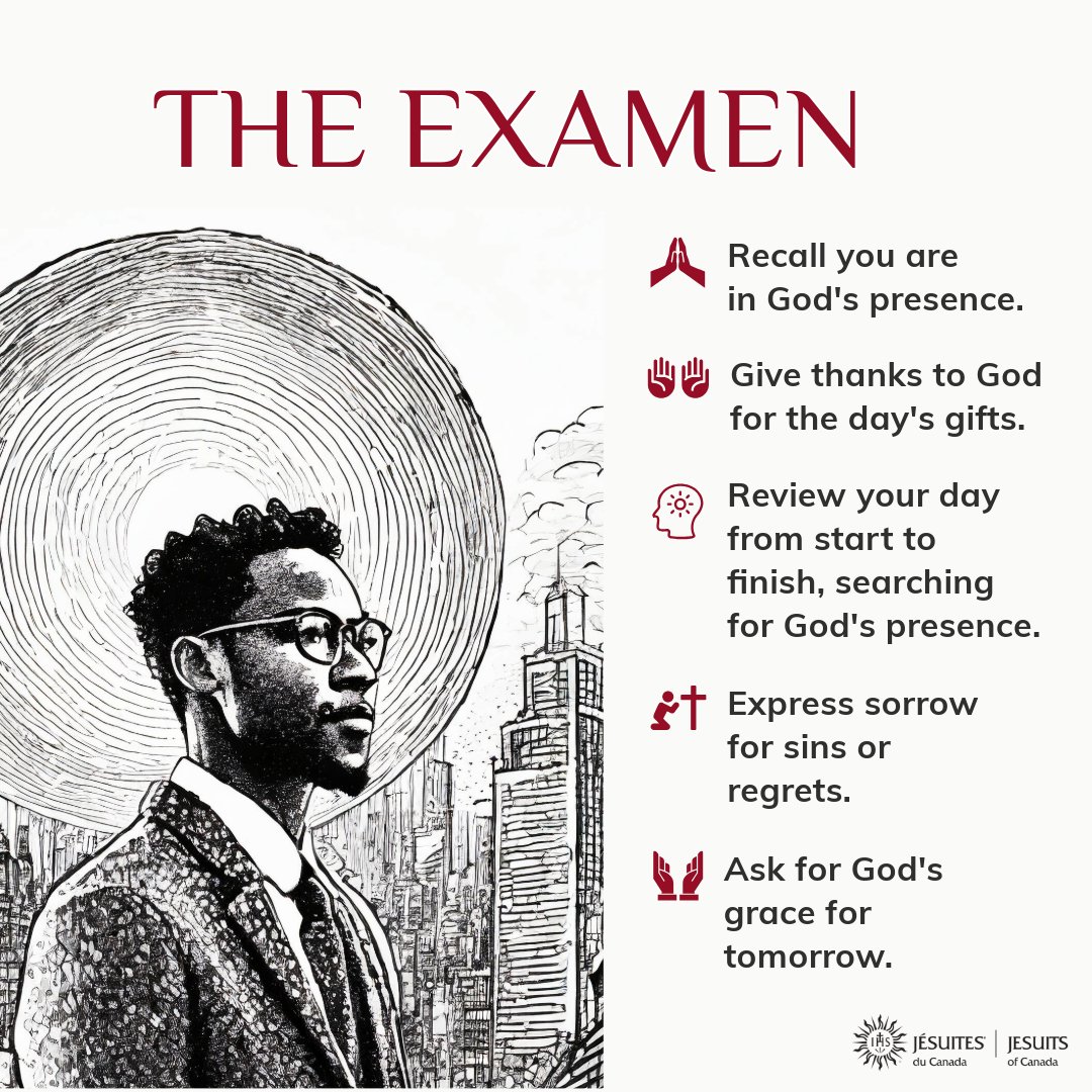 The Examen prayer: More than a reflection, it's a journey through our day, recognizing moments touched by God's presence. In a diverse world, it's a testament to authenticity & growth. Seeking a tradition that evolves with you? Try praying the Examen. bit.ly/3xK6MDx