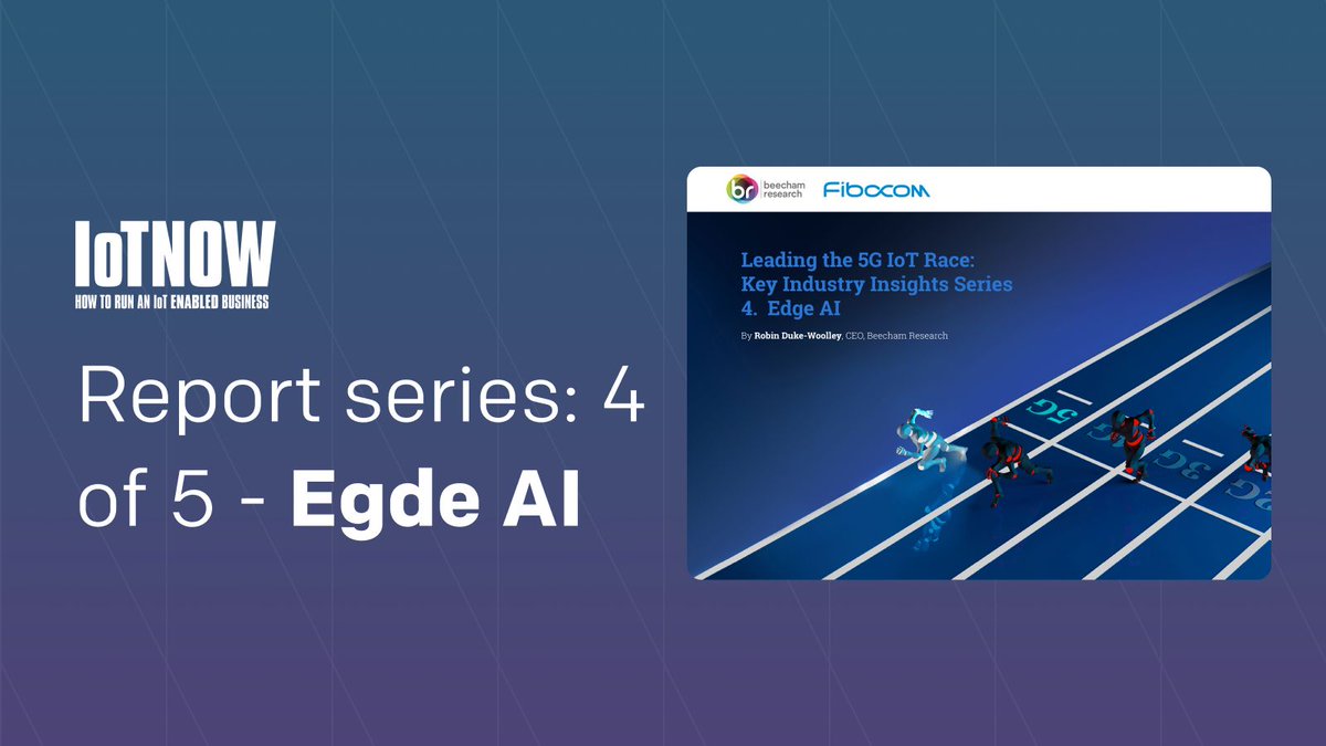 Robin Duke-Woolley, CEO of Beecham Research, sat with Shirley Tang of Fibocom to understand in more detail how they are introducing EdgeAI to the IoT market and get a feel for their interests in robotics buff.ly/4aWvX4f