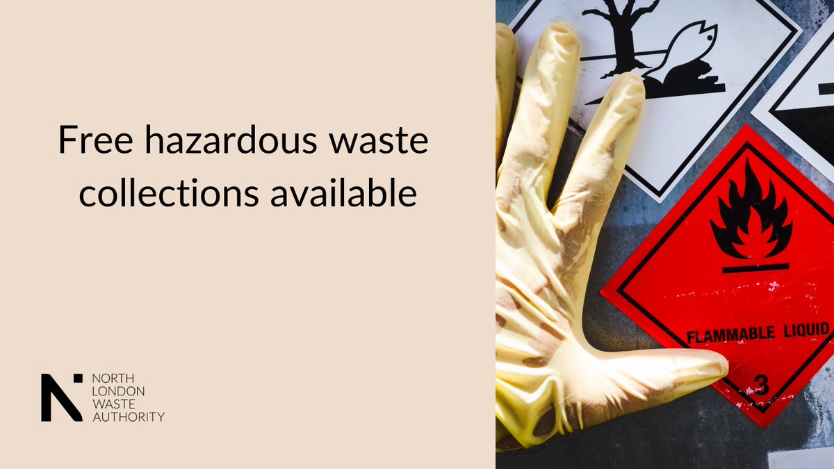 Got hazardous chemicals to dispose of? ⚠ Substances like rat poison, coolant or petrol are too dangerous to put in household waste. Instead, order a free collection from the City of London: cityoflondon.gov.uk/services/waste…