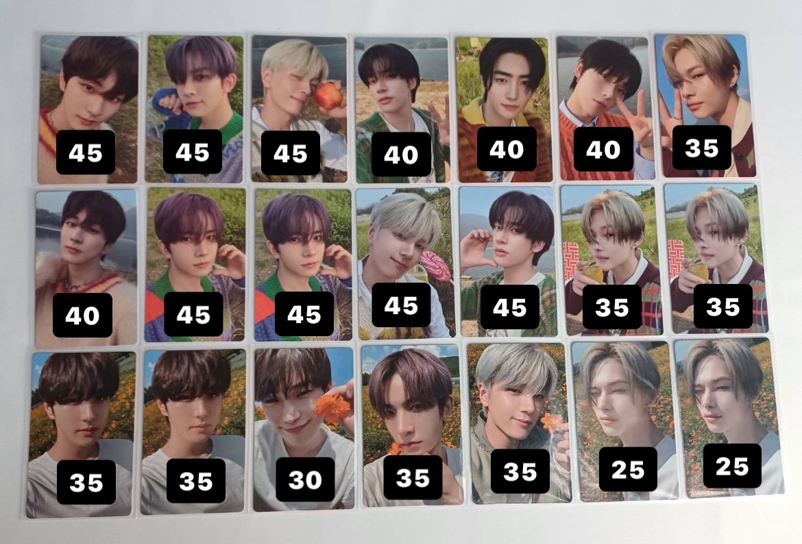 ꒰︎︎ wts // want to sale pc Enhypen ꒱

☆ dom : jatim
☆ keep event with dp
☆ sensitive buyer &amp; hnr ❌️
☆ negotiable (dm/pc)
☆ dm for detail
☆ harga jangan dijadikan patokan

t. photocard enhypen jungwon heeseung jay jake sunghoon sunoo ni-ki dimension dilemma d:d