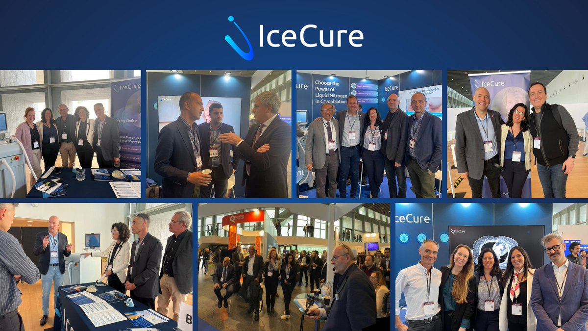 ¡Adiós, #ECIO2024! Thanks to all who joined @IceCureMedical to learn about the power of choice with our liquid nitrogen based #ProSense #Cryoablation System. Check #ProSense in the poster presentations on the ECIO 2024 website - ecio2024.cirse.org #interventionaloncology