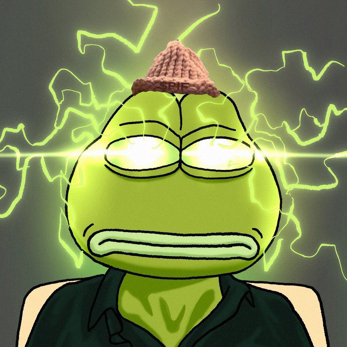 #pif is $pepe #pepe $wif $hat
#SolanaMemecoin