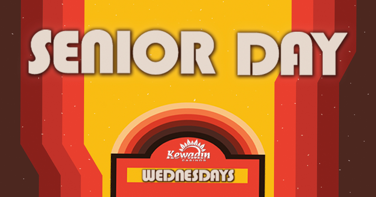 👴🏼 Senior shenanigans alert! 🚨 Wednesdays all senior card members earn $5 Kewadin Credits after earning 10 points at all Kewadin locations. 🎉 #Senior #KewadinCasinos