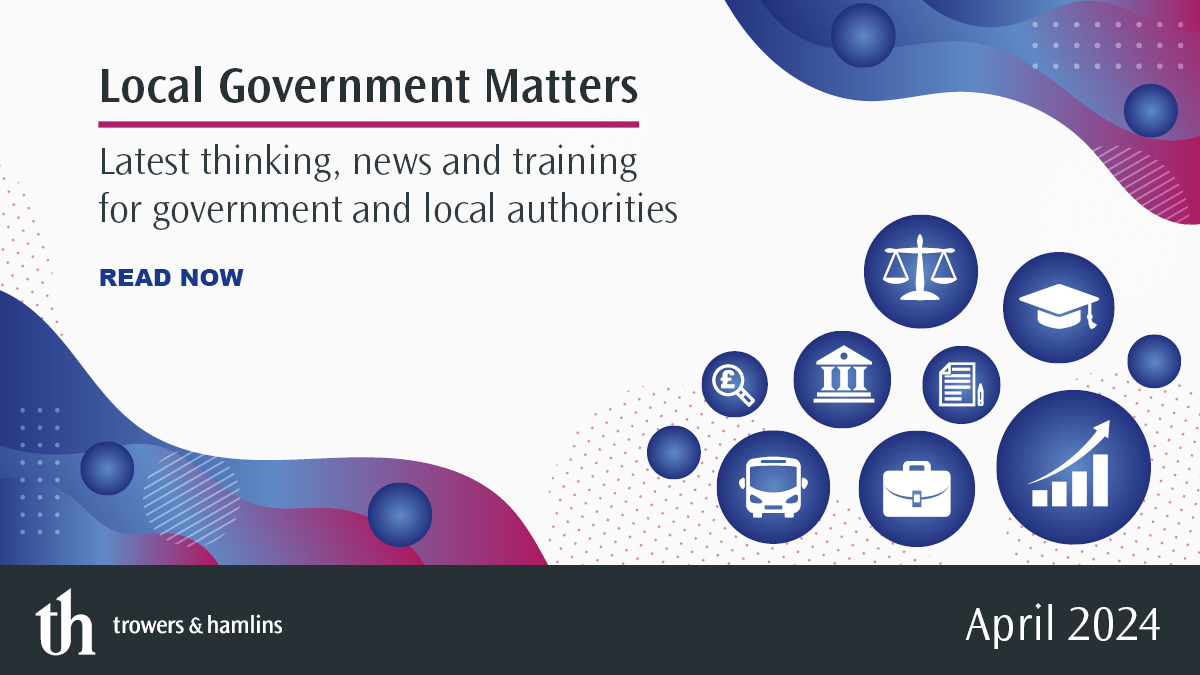 The latest edition of Local Government Matters is out now! You can watch the full Local Government Regeneration Masterclass series, find out the latest insights from our Rethinking Regeneration reports and much more. Read here: bit.ly/44nk2KH #PublicSector