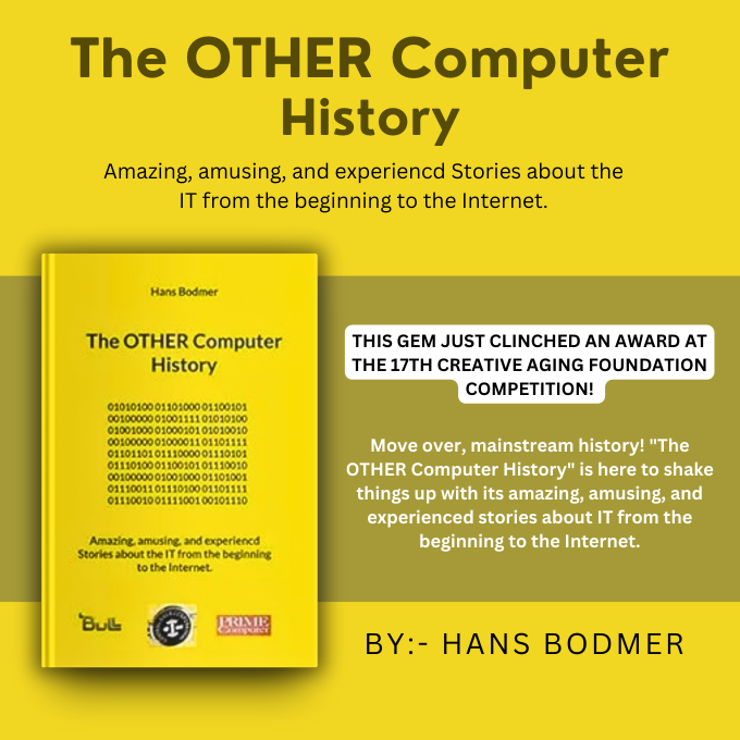 #TechHistory #AwardWinner #Memoir Bodmer's engaging prose and detailed technical descriptions make 'The Other Computer History' a must-read for anyone curious about the early days of computer technology. #HansBodmer Buy Now : zaengeli.ch/the-other-comp…