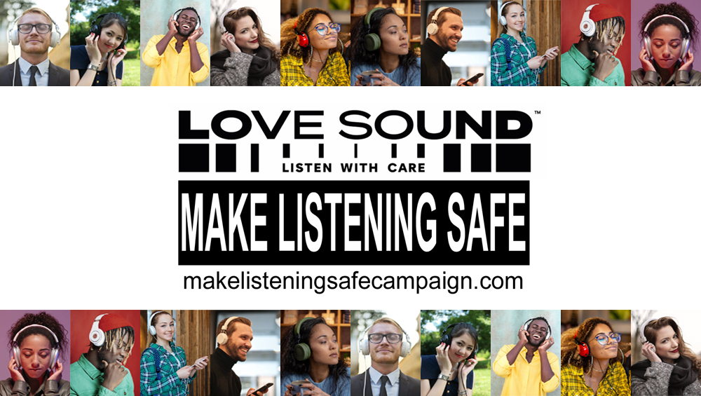 10 million young people in the UK are at risk of hearing loss from listening to loud music and gaming.
#MakeListeningSafe