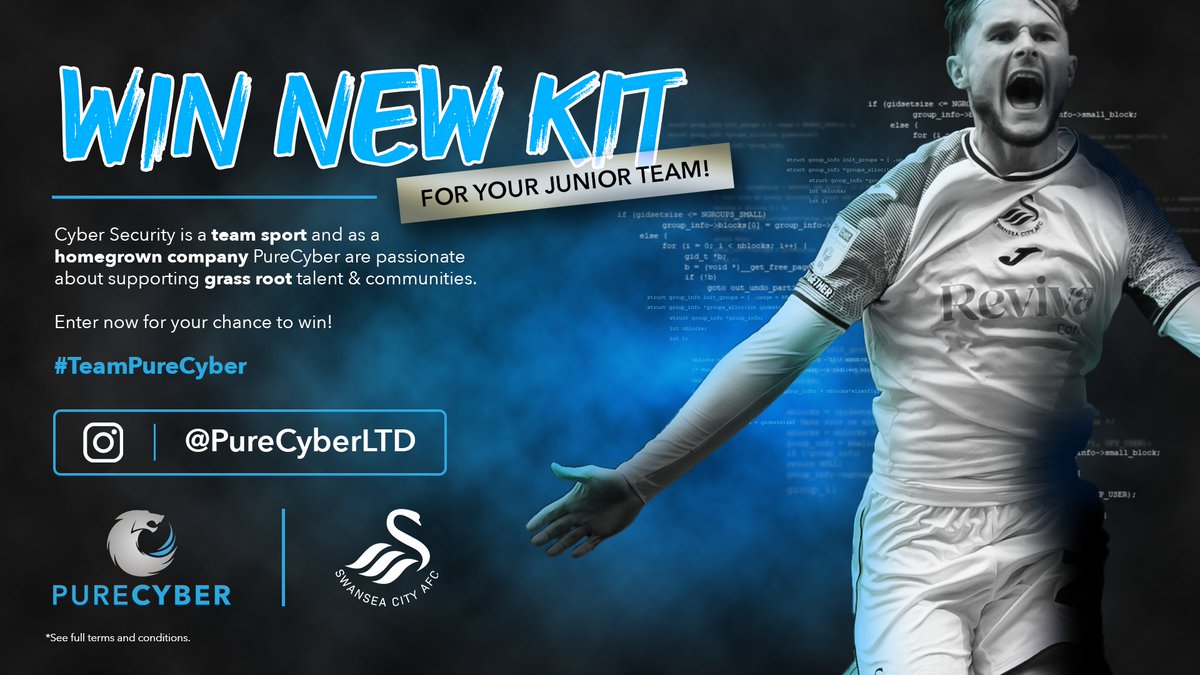 PureCyber win a kit competition! 👕✨ Our official cyber security partners @PureCyberLtd are offering you the chance to win a new kit for your mini or junior football team! To enter: Follow @PureCyberLtd Like and share this post Complete your entry here: purecyber.com/scfc-competiti…