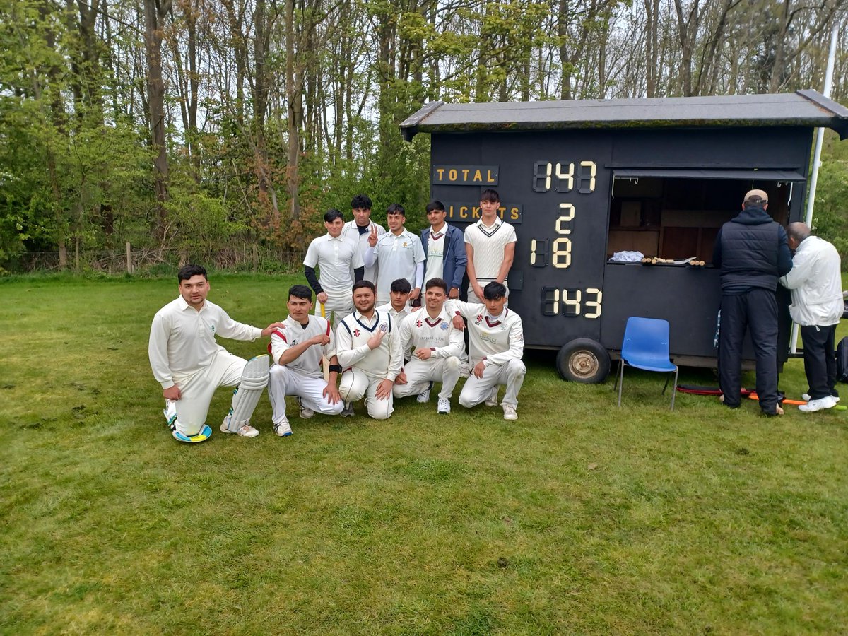 Our cricket team is back in action! Last week, they dominated Newham Sixth Form College and secured a victory in the AoC League. They also triumphed at Langley School in an intense match for the National Schools T20. Today, they face off against Newham College - let's go team! 🏏