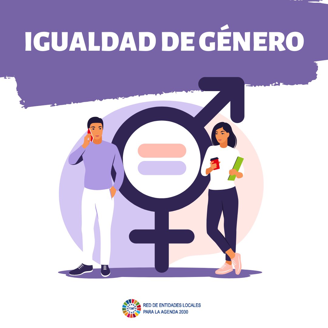 🌟 #IgualdadDeGénero #ODS5 🌟 La igualdad de género es un derecho humano fundamental e imprescindible para lograr sociedades capaces de desarrollarse de forma sostenible. 👭👬🌍 #EmpoderamientoFemenino #Equidad #CambioPositivo