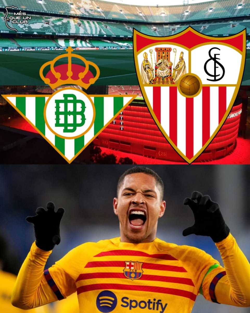 🚨🇧🇷 Both #RealBetis and #SevillaFC are interested in the loan of Vitor #Roque.

🤔 Which club is best for #Roque?

🟢⚪ #RealBetis or ⚪🔴 #SevillaFC?