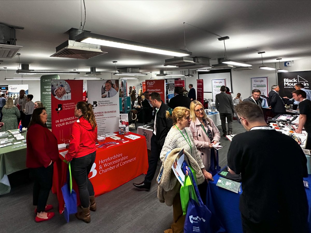 Great turnout for the 2024 #HMBiz Expo 💚

There’s still time to join us… this event runs until 2:30

#hereford #herefordshire #businessexpo