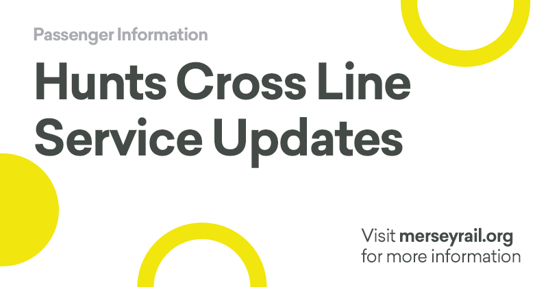 ⚠️ Latest Service Updates ℹ️ Due to a train fault, a service on the Hunts Cross line has been altered 🔗 merseyrail.org/journey-planni…