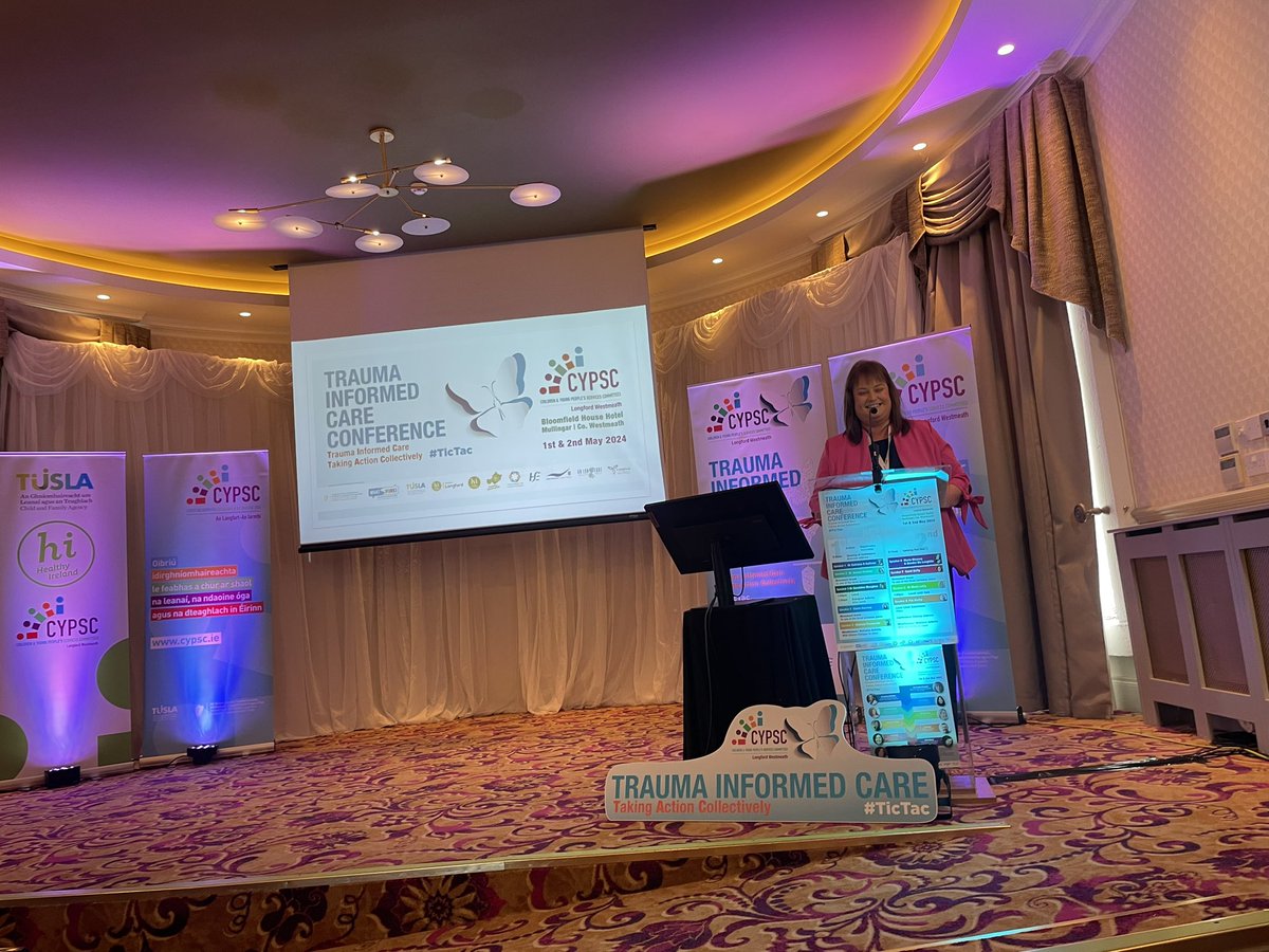 connectedfrlife's tweet photo. Excited to be attending @CypscLw Trauma Informed Care Conference #TicTac in Mullingar today and tomorrow. https://t.co/xQLgByOgJg