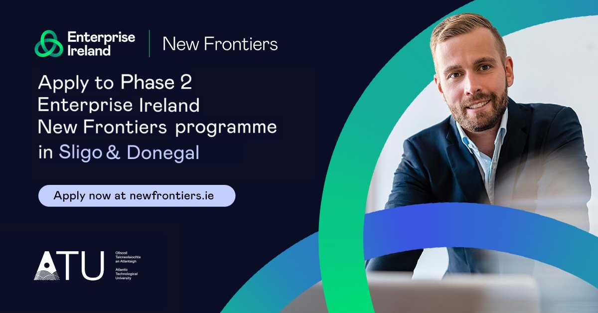 New Frontiers ATU Sligo - Donegal (@newfrontiersnw) on Twitter photo Applications are now OPEN newfrontiers.ie/register
Focus is on developing your founder toolkit, giving you skills you can immediately put to work in your business
<a href="/DonegalLEO/">LEO Donegal</a> <a href="/LEOLeitrim/">LEO Leitrim</a> <a href="/LEORoscommon/">Local Enterprise Office Roscommon</a> <a href="/LEOSligo/">LEO Sligo</a> <a href="/Colab_NorthWest/">Colab North West</a> <a href="/ATUsligoInnov/">ATU Sligo Innovation Centre</a> <a href="/atu_ie/">Atlantic Technological University</a> <a href="/atusligo_ie/">ATU Sligo</a> <a href="/atu/">mini🍀botanica</a> <a href="/EI_HPSU/">Irish Startups</a> Applications are now OPEN newfrontiers.ie/register
Focus is on developing your founder toolkit, giving you skills you can immediately put to work in your business
<a href="/DonegalLEO/">LEO Donegal</a> <a href="/LEOLeitrim/">LEO Leitrim</a> <a href="/LEORoscommon/">Local Enterprise Office Roscommon</a> <a href="/LEOSligo/">LEO Sligo</a> <a href="/Colab_NorthWest/">Colab North West</a> <a href="/ATUsligoInnov/">ATU Sligo Innovation Centre</a> <a href="/atu_ie/">Atlantic Technological University</a> <a href="/atusligo_ie/">ATU Sligo</a> <a href="/atu/">mini🍀botanica</a> <a href="/EI_HPSU/">Irish Startups</a>