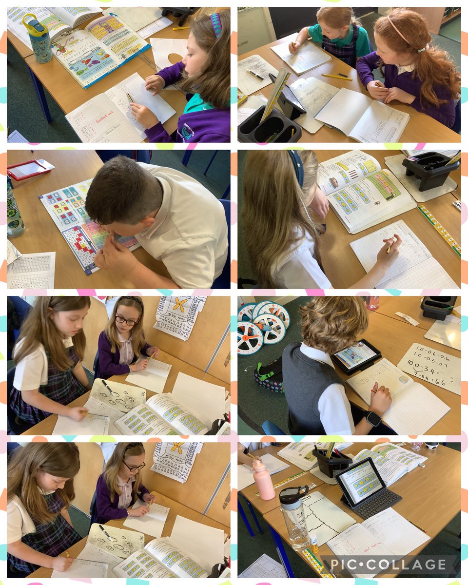 Fantastic focus during Numeracy today. We have been using the four operations to solve problems. Ask us about our tasks involving function machines or decimal numbers! 💭🔢🎰