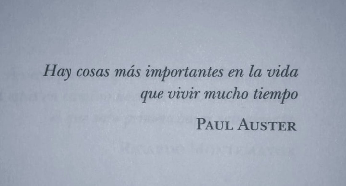 Gracias por todo Paul Auster! Te vamos a extrañar.