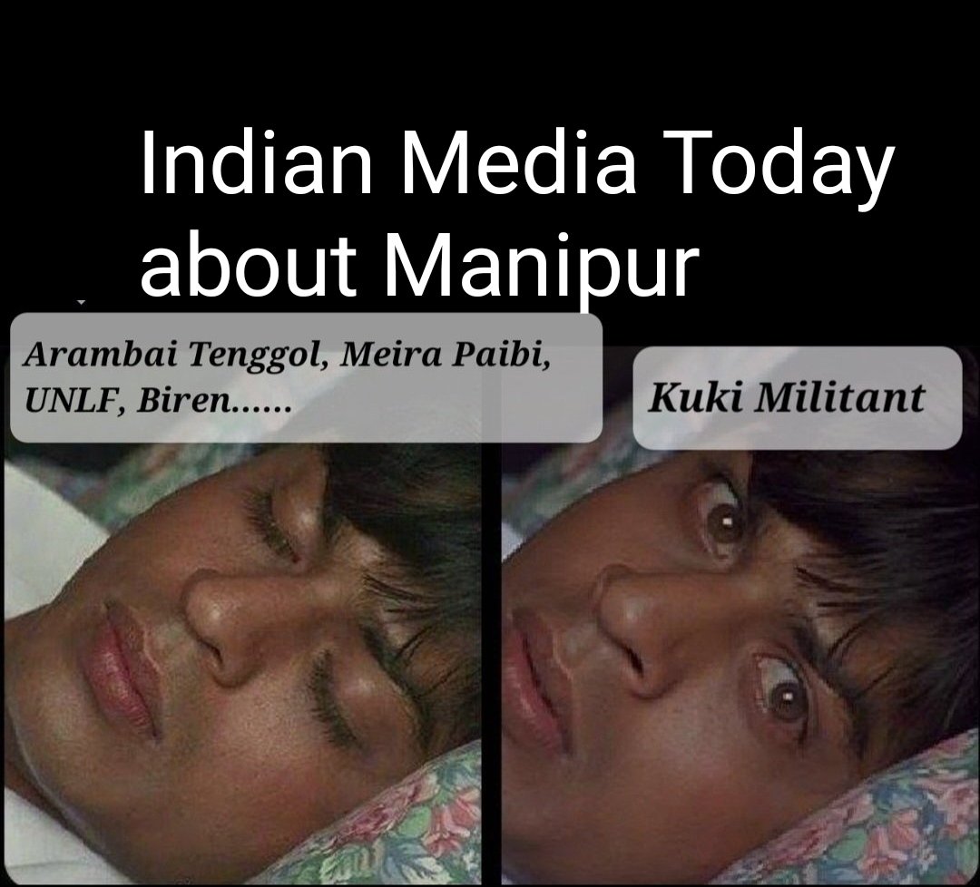 That's how Adani, Ambani media reacted to Manipur.
#Manipur