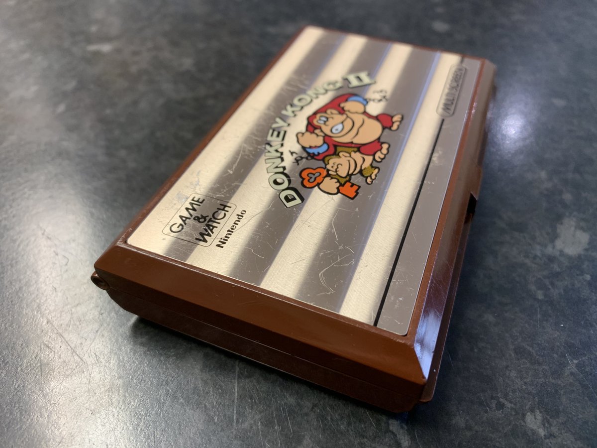 NEW IN

Donkey Kong 2 Game & Watch

In good all round condition and fully working. The top does have the usual surface scratches.

£75

#retroshop #retrogaming #playstation #sega #nintendo #atari #retrotoys #toys #leighonsea #southend #rayleigh #hadleigh #benfleet #essex