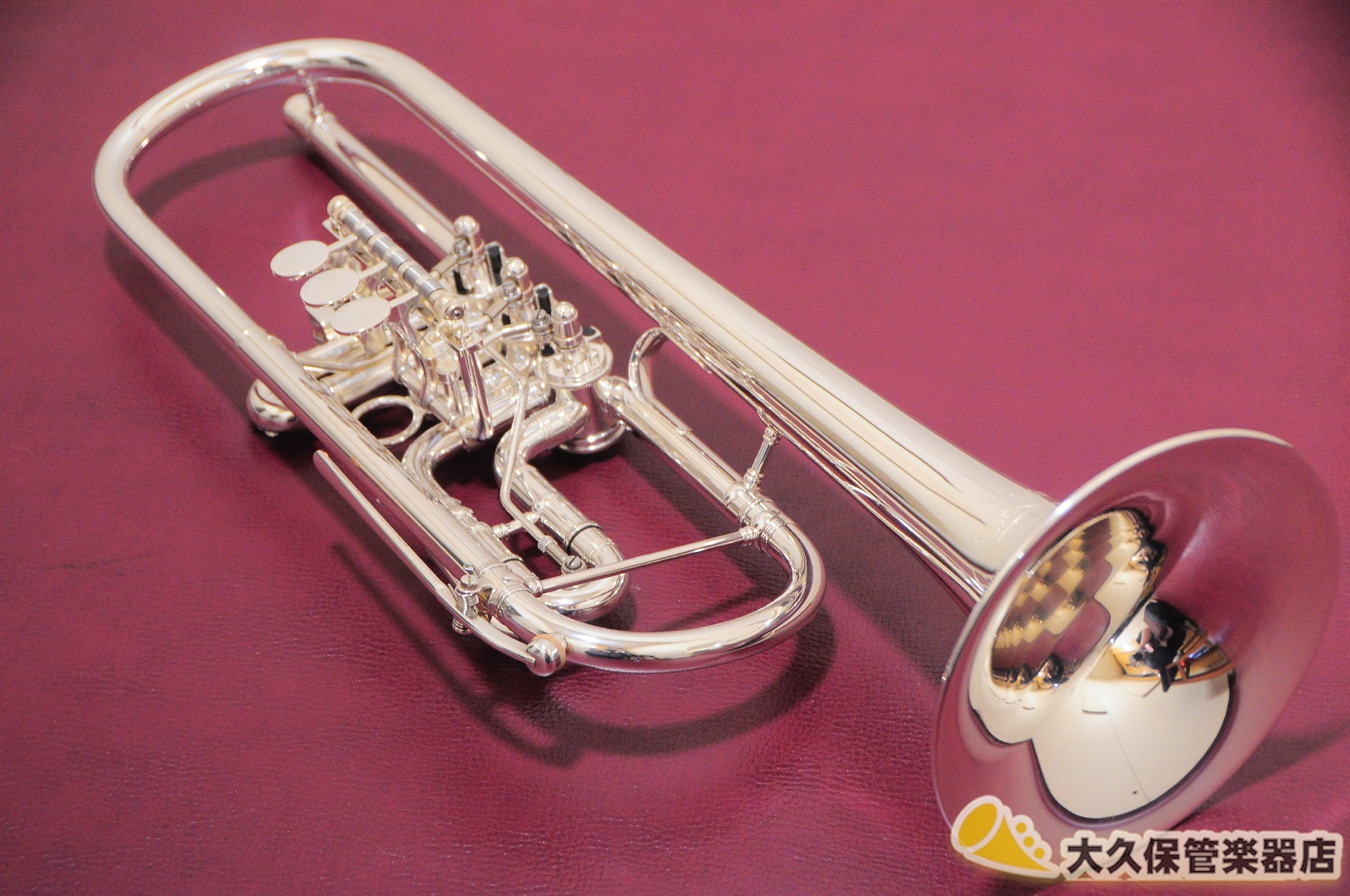 ロータリートランペット　リコ・キューンT053C C管　ベルリンタイプ ロータリートランペット リコ・キューンT053C C管 ベルリンタイプ