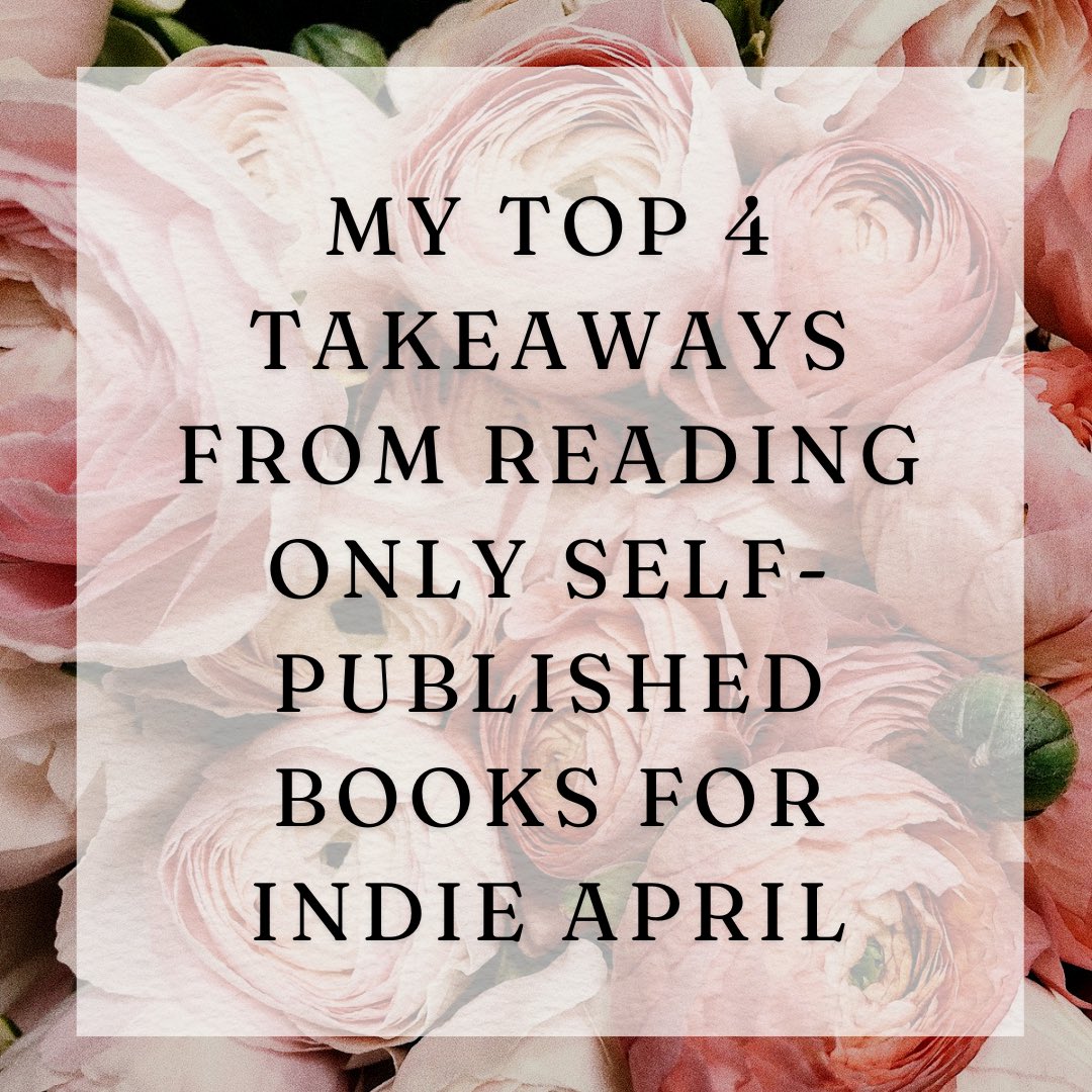 I wrote a blog post with my insights after reading only self-published books for #IndieApril. Number 3 was a bit shocking! 

juliaboggio.com/blog/my-top-4-…

#writingcommunity #supportindie