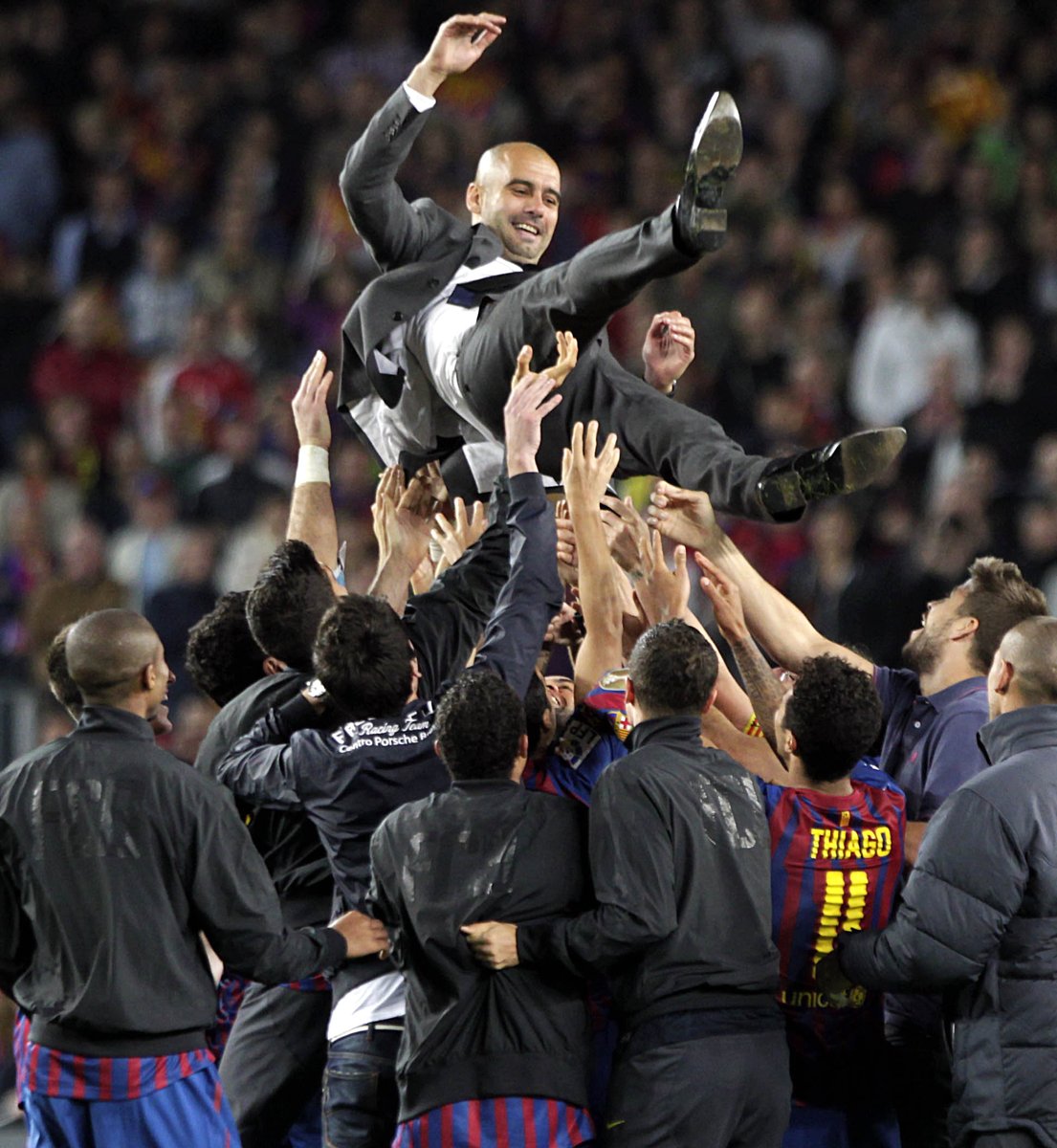 📆 05/05/2012

💙🔙❤ Se cumplen 12 años del día en que Guardiola dirigió su último partido con el @FCBarcelona_es en #LALIGAEASPORTS.

#LALIGAHistory
