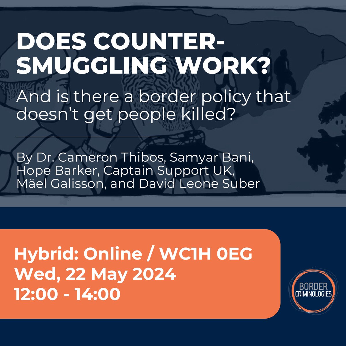 [New Event 🗓️] Chaired by Dr. @cthibos, a diverse panel including @CaptainSupport_, experts-by-experience, activists, and journalists will delve into the harmful effects of counter-smuggling and its risks to protection mechanisms and the asylum system: law.ox.ac.uk/content/event/…