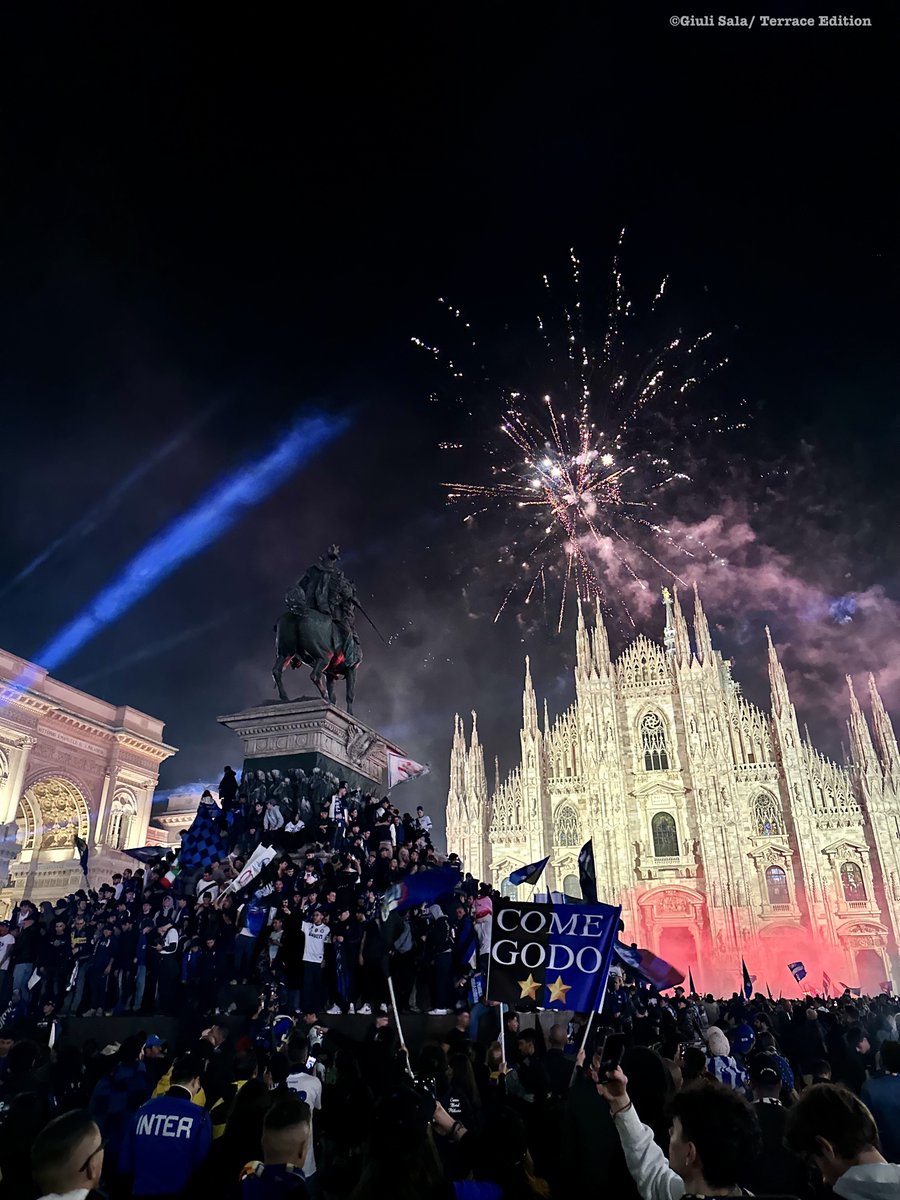 Internazionale Scudetto celebrations. Milano. 📸 @Giuly_182 for Terrace Edition.