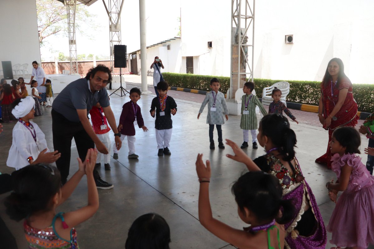 Gujarat Day Celebration - Pre Primary:

Gujarat Day at TVIS is a double celebration with garba activities and a Gujarati food fest. Students dance to lively beats, adorned in traditional attire, showcasing the state's vibrant culture.